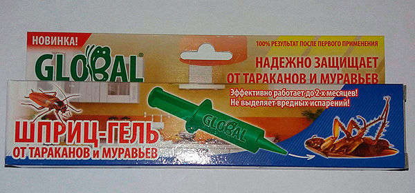 Seringue anti-cafards et fourmis Global