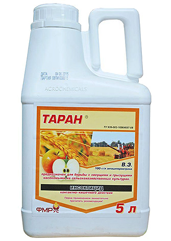 Un bidon de cinq litres du produit est demandé par les exterminateurs professionnels.