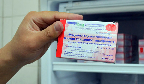 Immunoglobuline humaine contre l'encéphalite à tiques