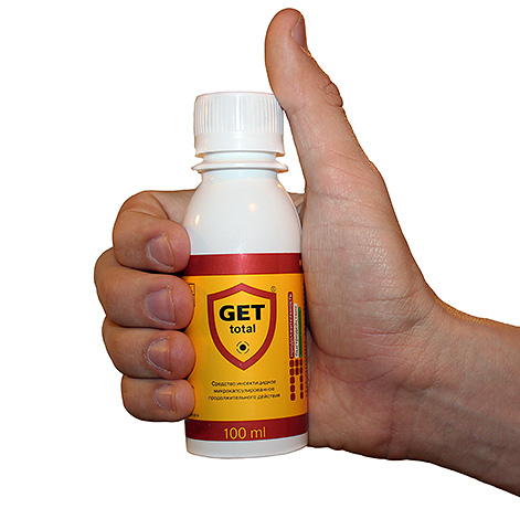 La préparation insecticide Get Total détruit assez efficacement les acariens.