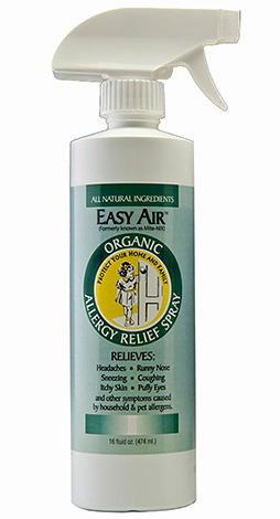Le spray Easy Air permet de détruire les allergènes d'acariens présents dans la poussière.