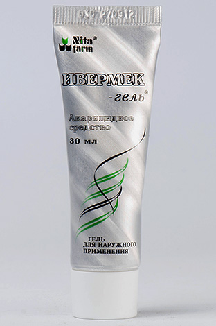 Gel acaricide Ivermek
