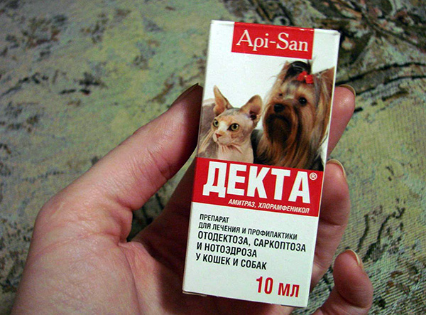 Gouttes auriculaires Decta