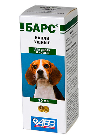 Barres de gouttes auriculaires