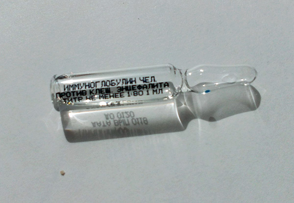 Nous découvrons les nuances de l'utilisation de l'immunoglobuline humaine pour les piqûres de tiques ...