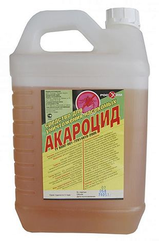 Moyens pour la destruction des insectes et des acariens Acarocide