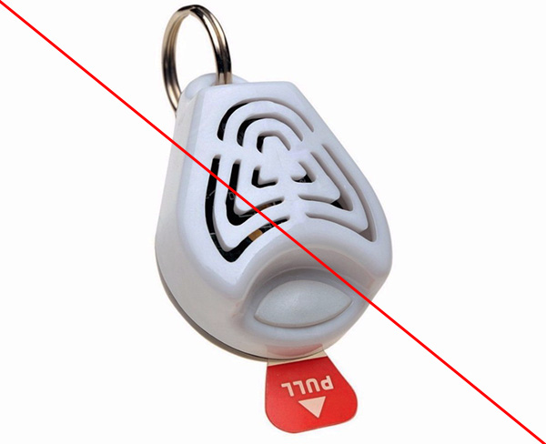 Voici à quoi ressemble un répulsif à tiques à ultrasons - l'efficacité de cet appareil est très douteuse.