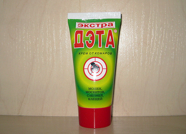 Crème contre les moucherons, les moustiques, les taons et les tiques