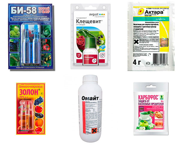 Acaricides pour la destruction des tétranyques