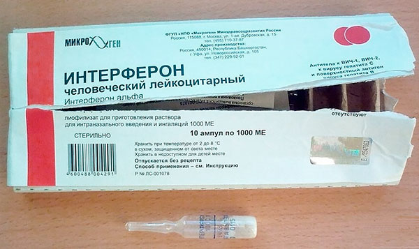 L'interféron dans le traitement de l'encéphalite à tiques